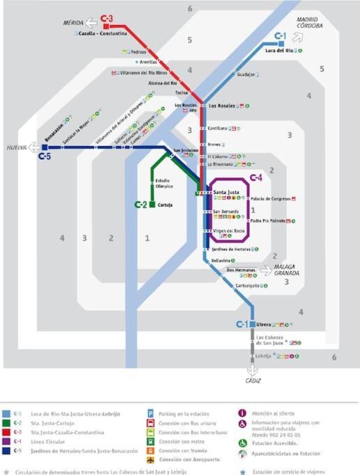 Fibes Con Piscina Y Parking Gratis Apartamento Sevilla Este ภายนอก รูปภาพ